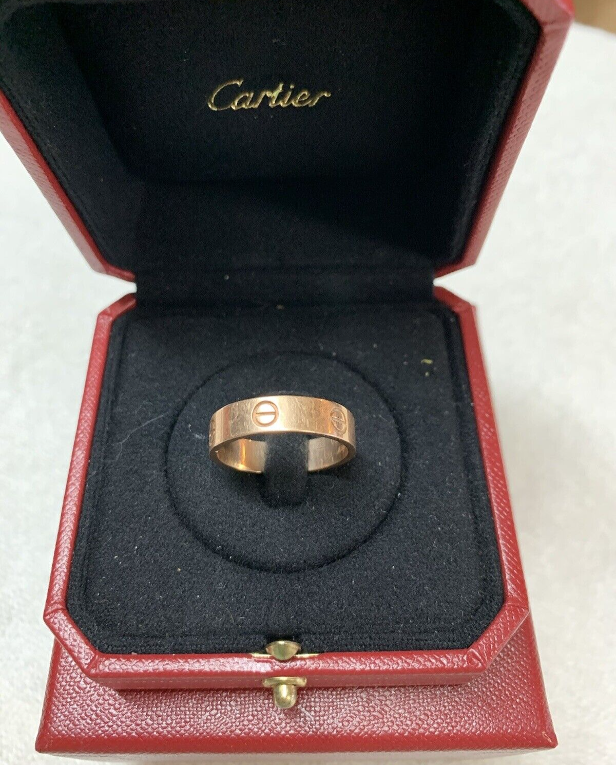 Cartier Love Ring YG 10号　#50 cartier-love-collection-ring-