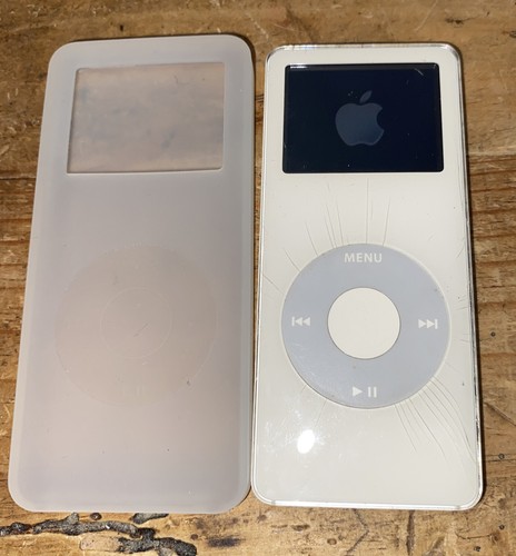Apple - iPod nano 4GB white 初代 iPod Nano 1st Gen White A1137 4GB As Is Untested | eBay