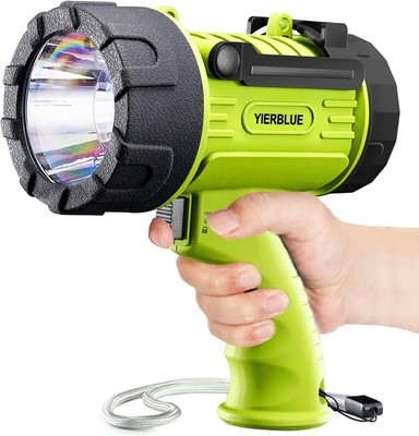 Ultra-Bright 1000000 Lumen Rechargeable Spotlight - IP67 Waterproof & Rugged