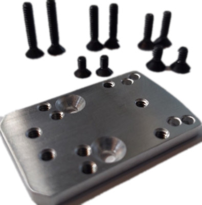 Converter  Mounting Plate From TRIJICON RMR to Sightmark Minishot ProSpec/M-Spec