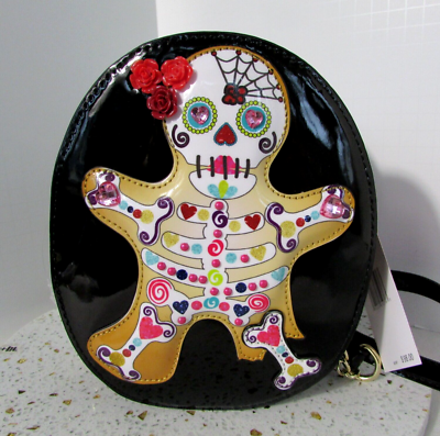 Betsey johnson hotsell sugar skull crossbody