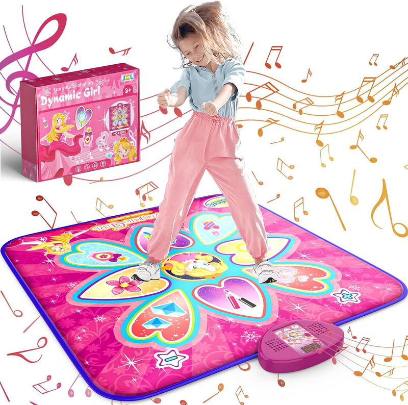 Dance Mat Toys for 3 4 5 6 7 8 9 10+ Year Old Girls Birthday