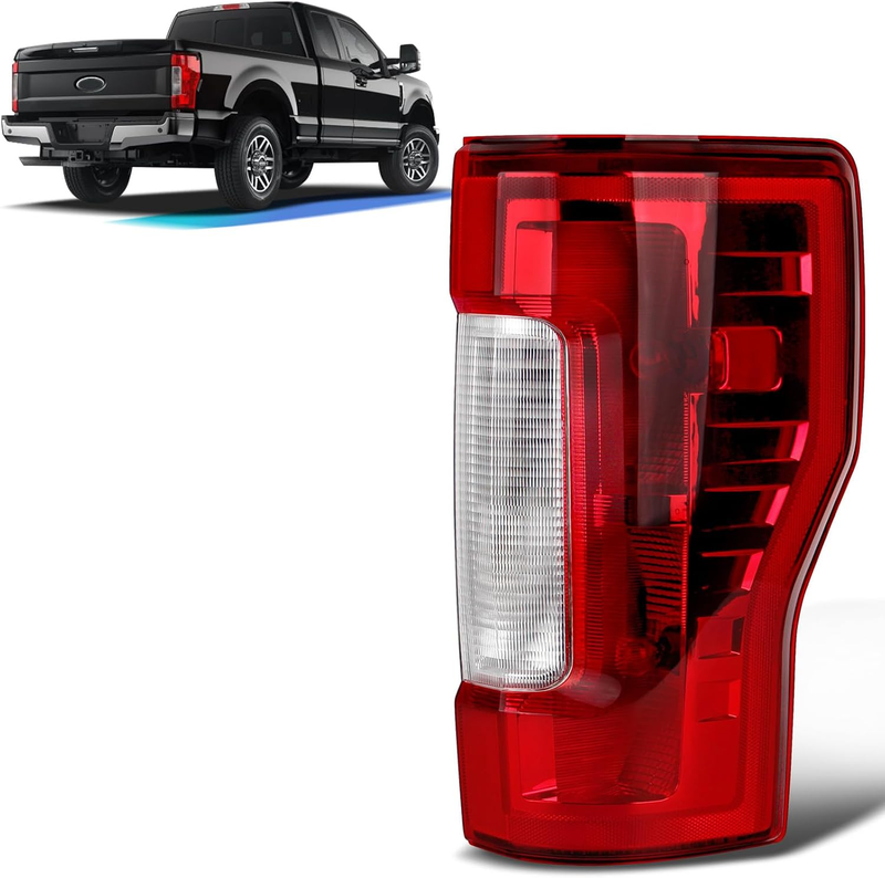 Right Passenger Side Tail Lights for 2017-2019 Ford F250 F350 XL XLT Super Duty