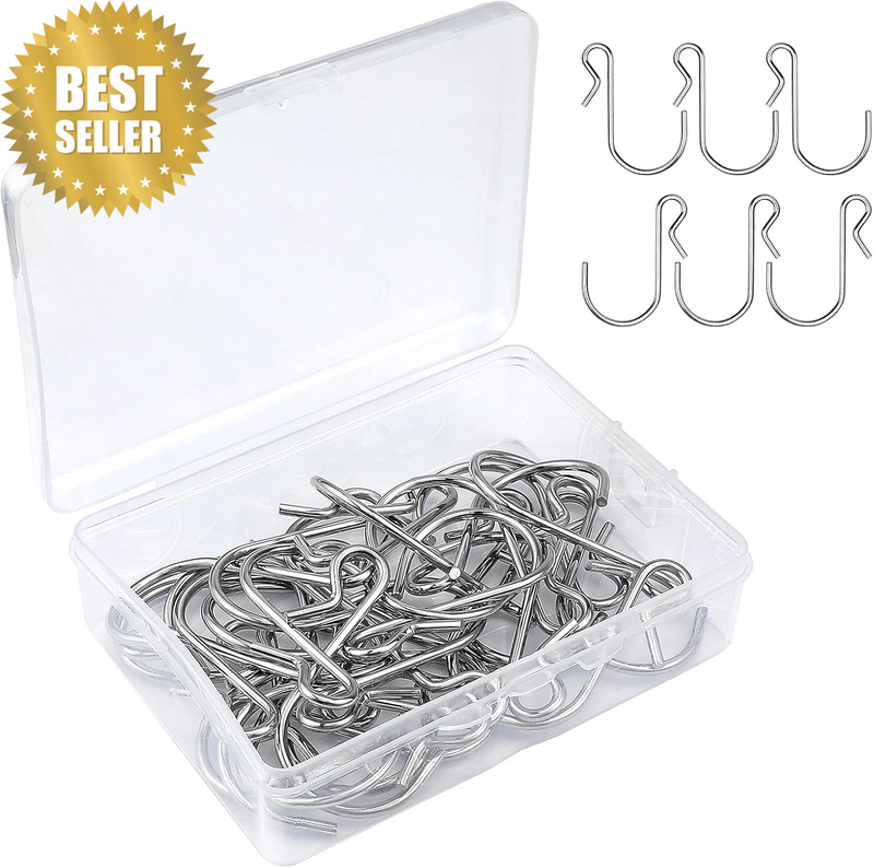 Metal Mini Gutter Hang Hooks Christmas Lights Ornament Hook Weatherproof Light C