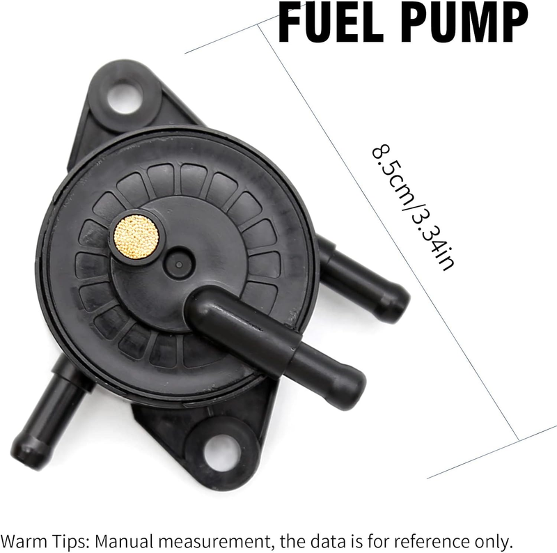 Fuel Pump with Fuel Filter Replacement for Briggs & Stratton, Kohler, John Deere