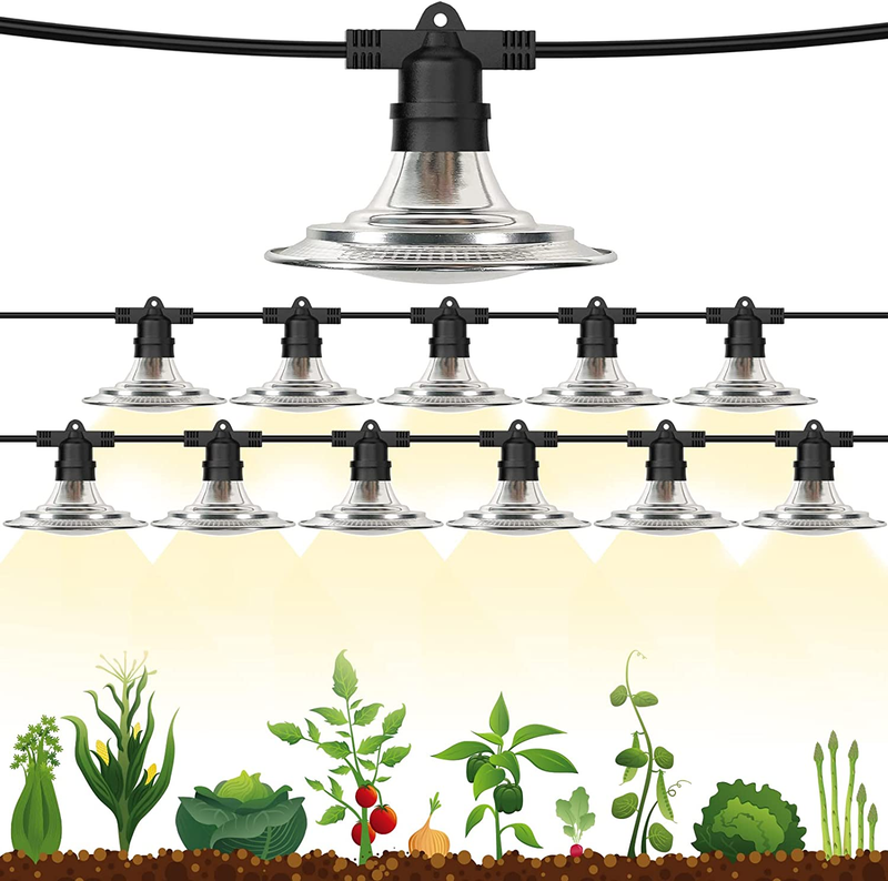 Outdoor Led Grow Light Greenhouse Waterproof String  Light Lamp Spectrum