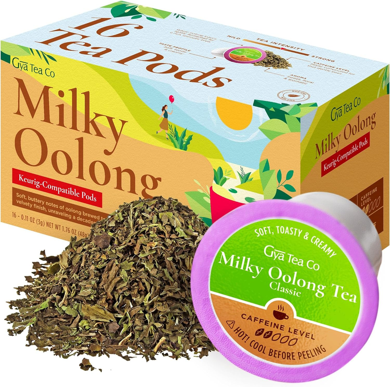 K Cups For Keurig - Mildly Caffeinated Smooth Tea Cups