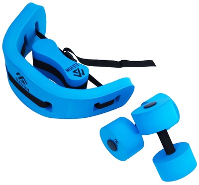 Elevon Complete Swim Training Set Including Water Dumbbell Weights, Floating Bel