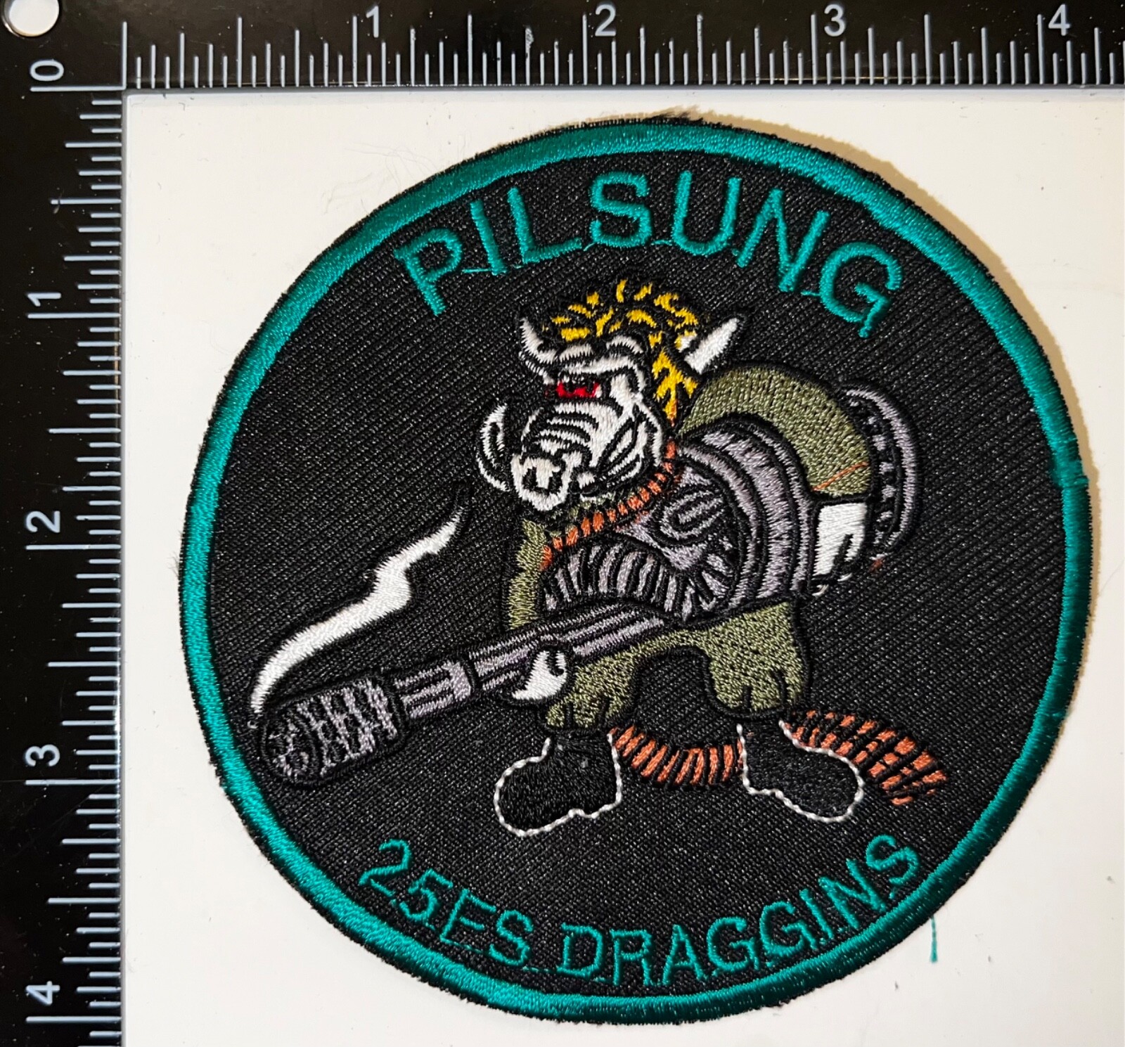 USAF 25th Fighter Squadron Draggins Pilsung A-10 Patch | eBay