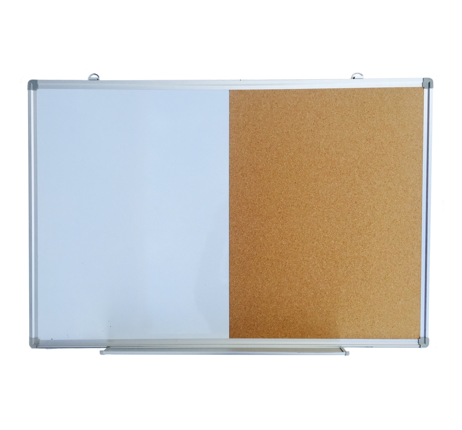 Whiteboard & Corkboard 900x600 mm Wall Mounted Combination