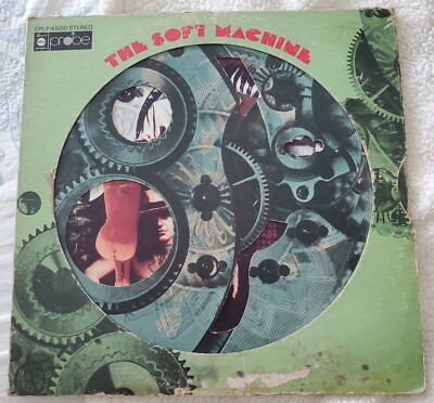 The Soft Machine - Self Titled, 1968 LP, Uncensored wheel cover, Probe CPLP 4500
