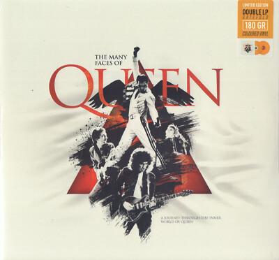 Various - The Many Faces Of Queen, 2 LP set, coloured vinyl, brand new