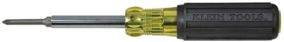 Klein Tools 32559 Multi-bit Screwdriver / Nut Driver, Extended Reach 6-in-1 T...