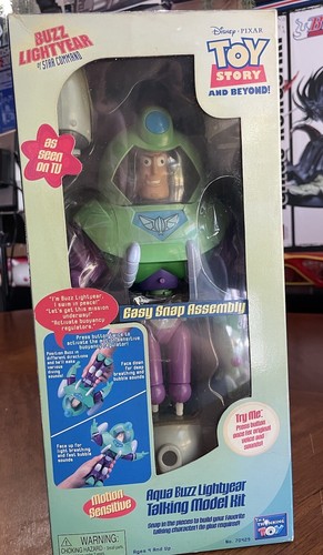 AQUA Buzz Lightyear - VTG Talking Model Kit Toy Story and