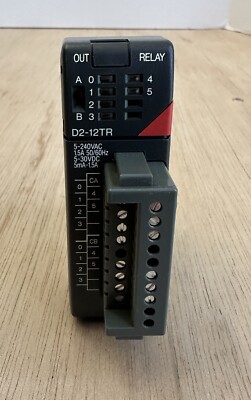 AUTOMATION PLC DIRECT D2-12TR DIRECT LOGIC RELAY OUTPUT MODULE