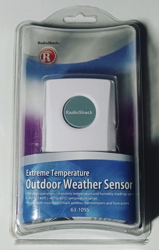 Radio Shack (63-1095) Wireless Extreme Temp Outdoor Weather Sensor / Transmitter