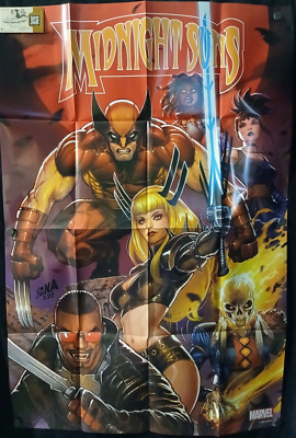 2022 Comic Promo Poster MIDNIGHT SUNS 1 36x24 MARVEL