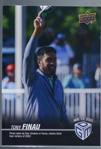 2022 Upper Deck All-Sports Game Dated Moments - Tony Finau #21