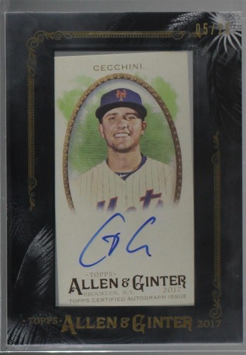 2017 Topps Allen & Ginter - Gavin Cecchini #MA-GC