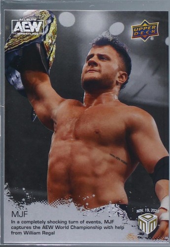 2022 Upper Deck AEW Match Dated Moments - MJF #29