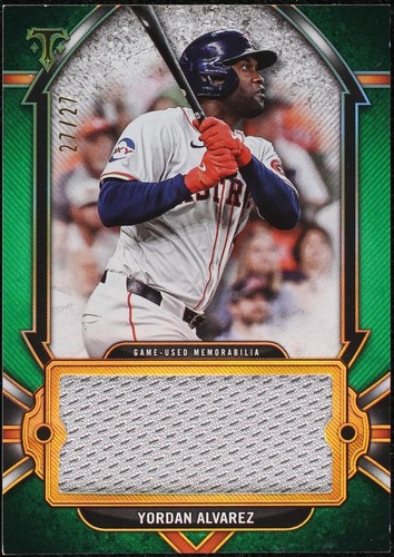 その他 ALVAREZ ALTUBE DUAL RELIC  AUTO 2022 Topps Museum Collection YORDAN ALVAREZ Dual Relic Auto