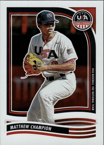 2024 Panini Stars and Stripes - Matthew Champion #35