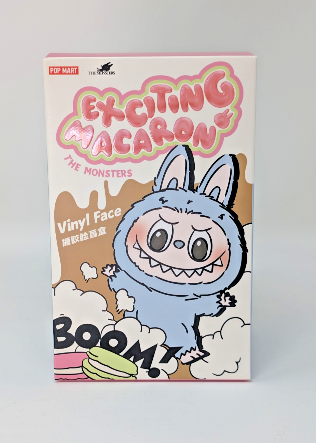 POPMART THE MONSTERS Macaron マカロン LABUBU THE MONSTERS - Tasty Macarons Vinyl Face Blind Box | Blind