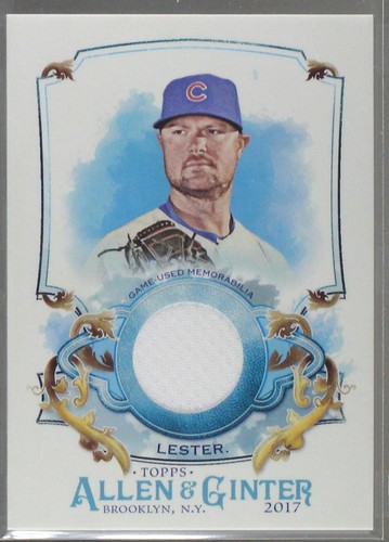 2017 Topps Allen & Ginter - Jon Lester #FSRA-JL