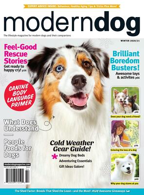 MODERN DOG WINTER 2020/21 / FEEL-GOOD RESCUE STORIES