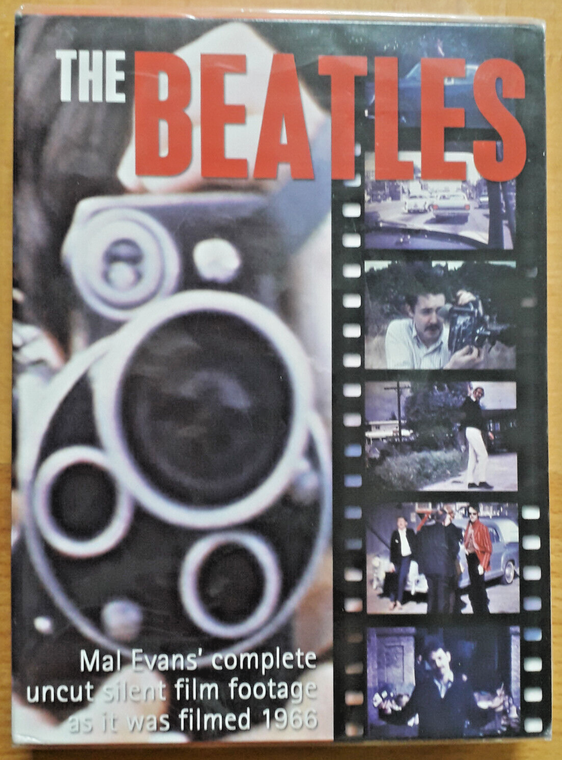 4DVD！MAL EVANS' SILENT  MOVIES 1966 THE BEATLES -MAL Evans Complete Uncut Silent Film Footage