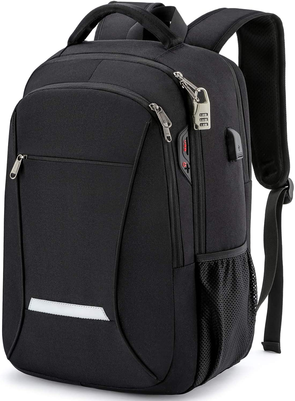 Backpack for Men,Travel Laptop Backpack with USB Charging/Headphone Port,Durable