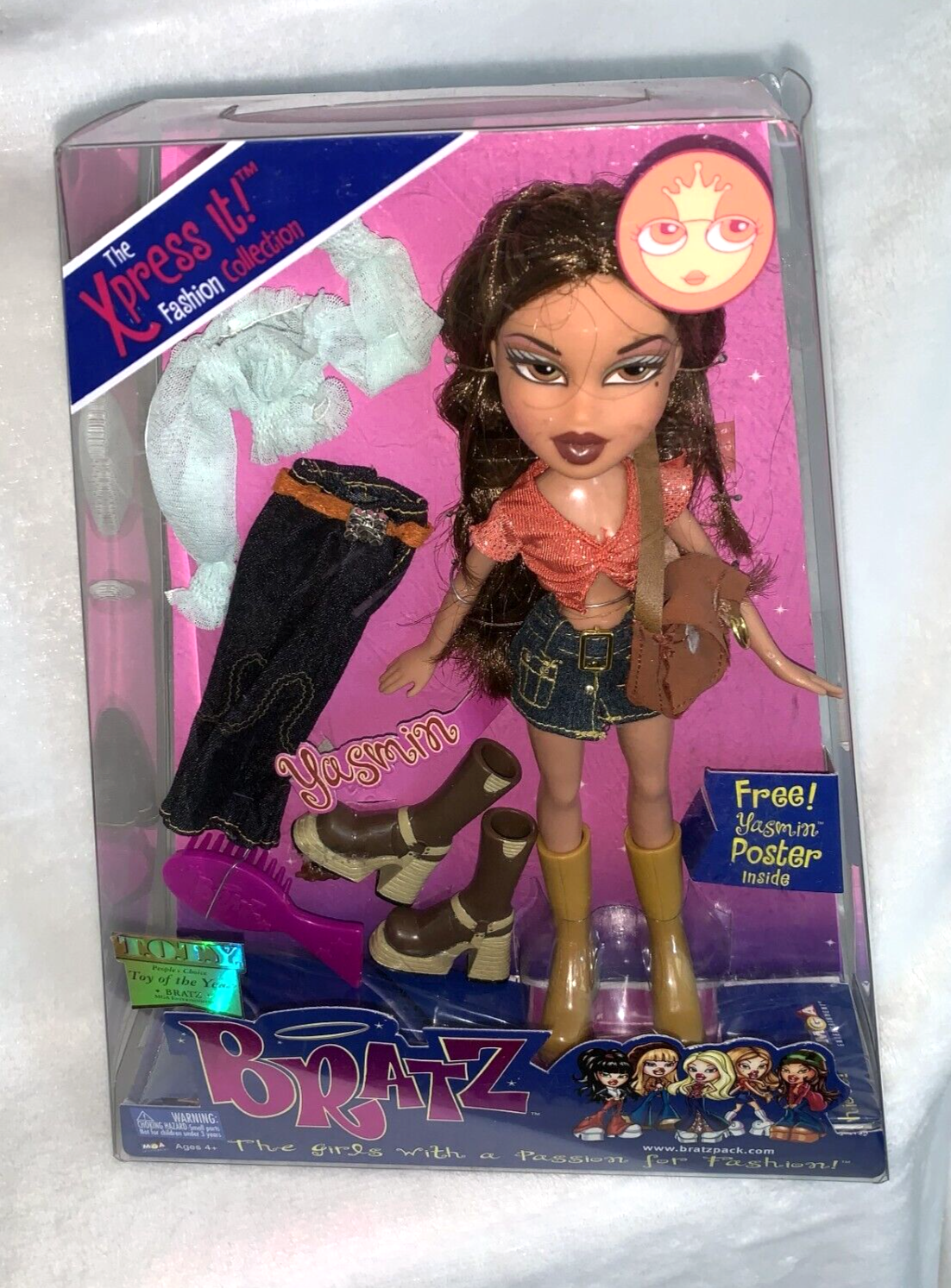 2002年ブラッツ BRATZヴィンテージ 人形Barbieナイルパーチ　レア 2002年ブラッツ BRATZヴィンテージ 人形Barbieナイルパーチ レア
