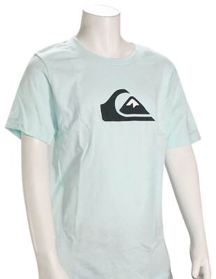 

Футболка Quiksilver Boys Comp Logo — Iced Aqua — новинка, Синий