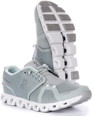 Pre-owned On Running Cloud 5 Reflective Shell Sole Cloudtec Mens Sneaker Ice Us 6 - 13