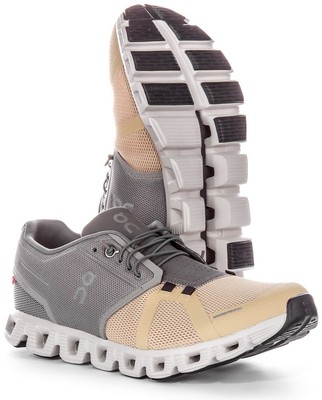 Pre-owned On Running Cloud 5 Reflective Shell Sole Cloudtec Mens Sneaker Grey Us 6 - 13
