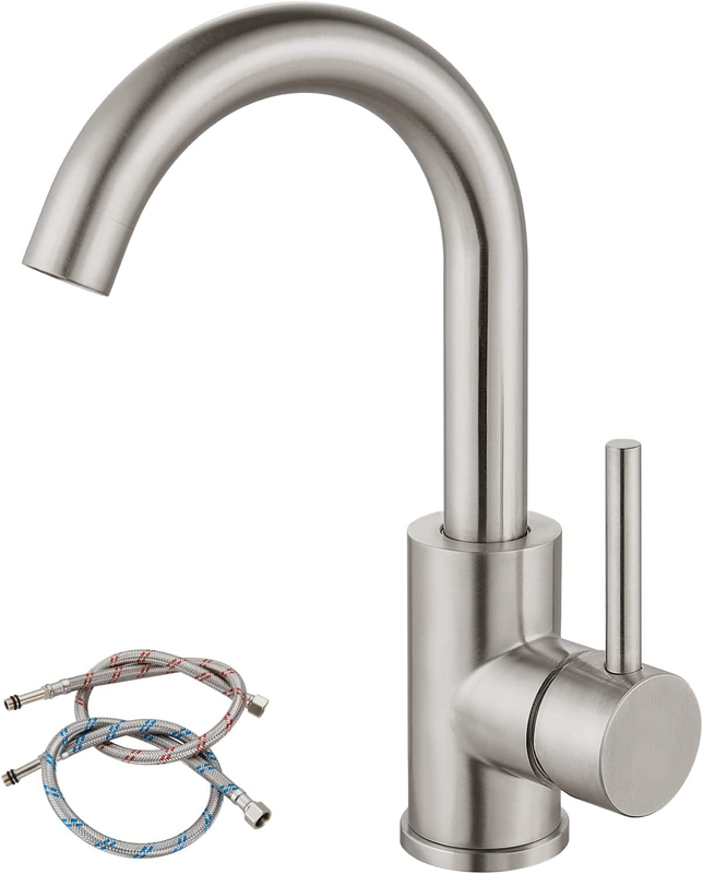 Single Hole Bar Sink Faucet Sus304 Lavatory Mixer Tap