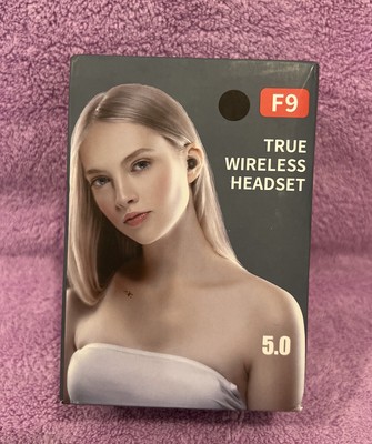 Small Wireless Earbuds Headphones F9 Waterproof In Ear Buds Bluetooth 