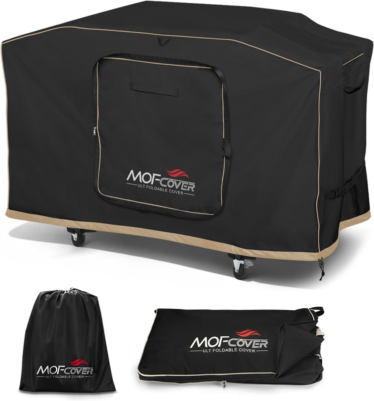 Grill Cover Waterproof Heavy Duty 600D for Blackstone Weber Loco Nexgrill 28