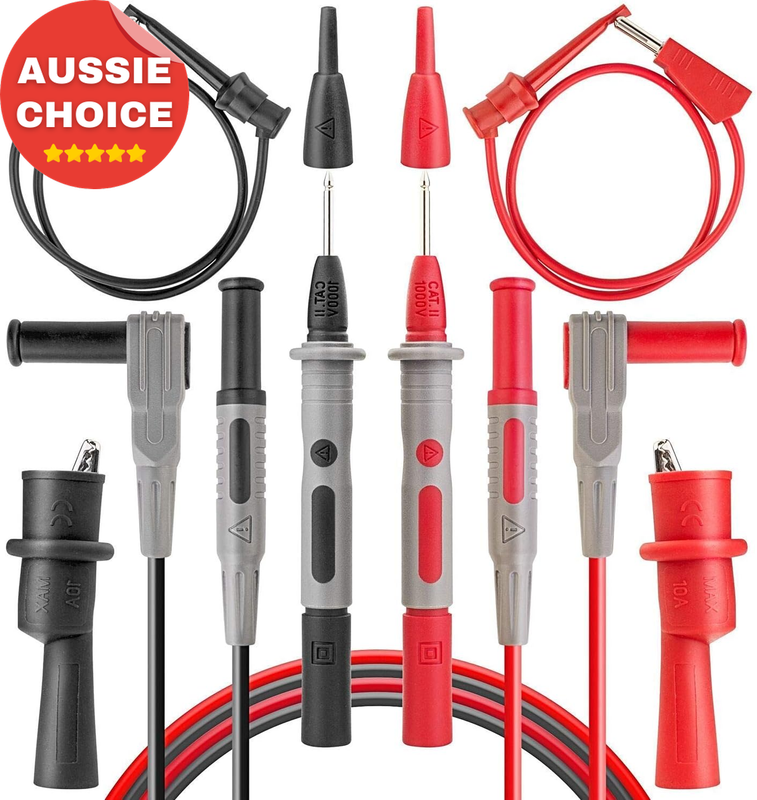 Multimeter Test Lead Kit Complete Set All-in-One Testing Tools