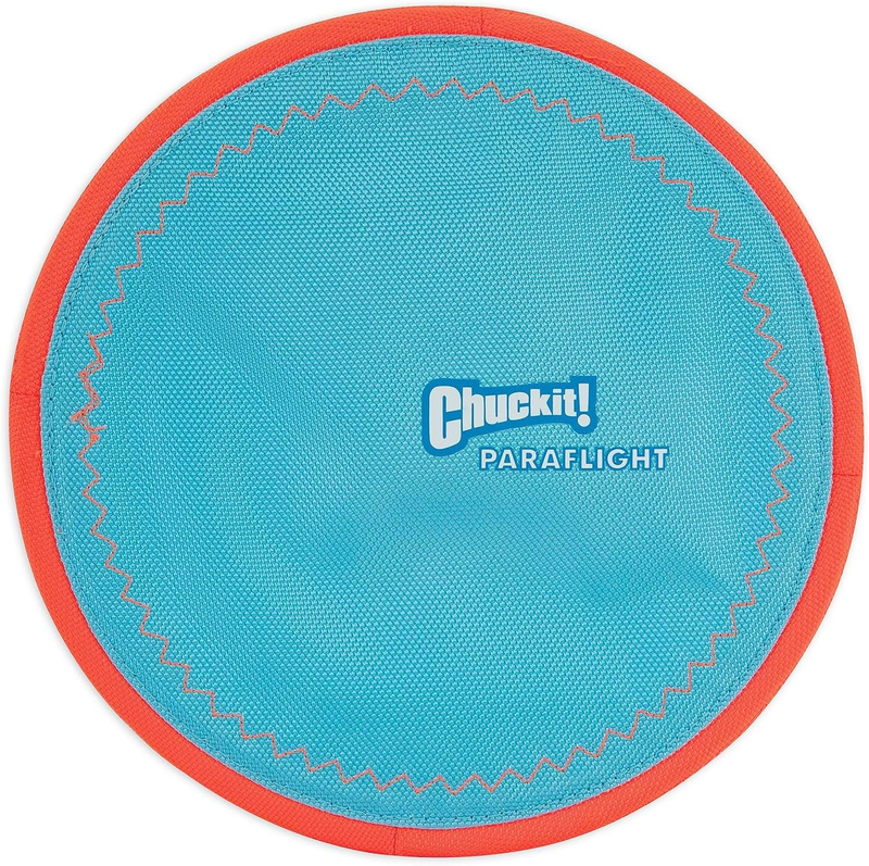 Chuckit! Paraflight Flying Disc Dog Toy, Large (9.75"), Oran