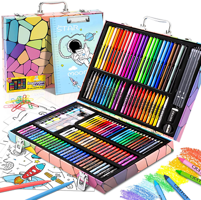 Art Supplies, Drawing Painting Art Kit, Gifts for Kids Girls Boys Teens, Art  Set