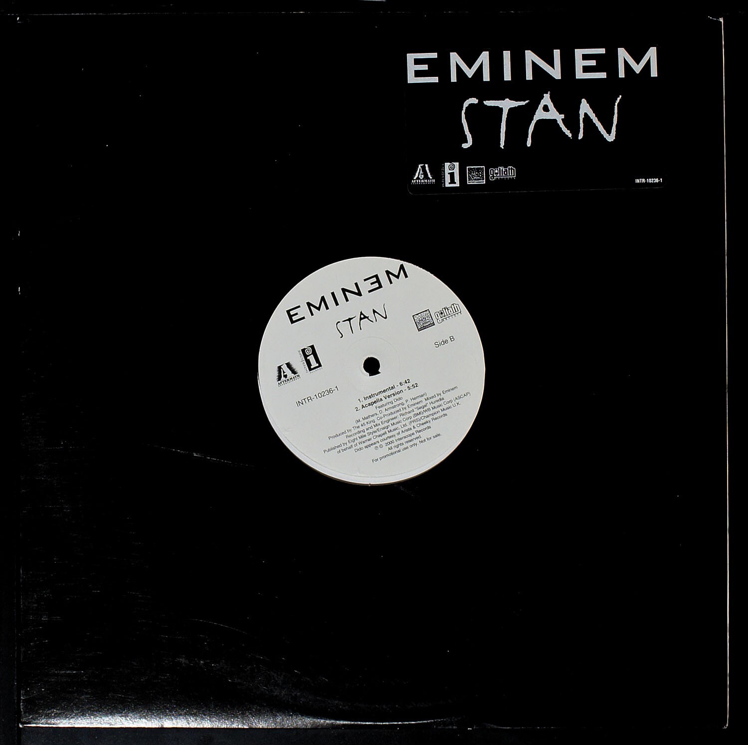 EMINEM STAN レコード Eminem – Stan – Vinyl (12