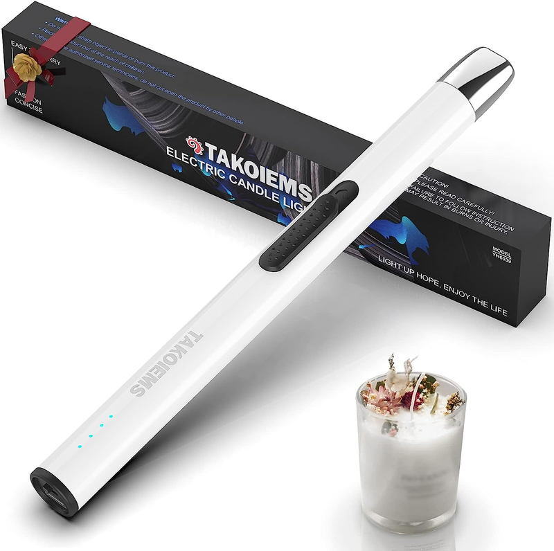 Candle Lighter BBQ Electric Rechargeable USB Arc Kitchen Windproof Grill safety