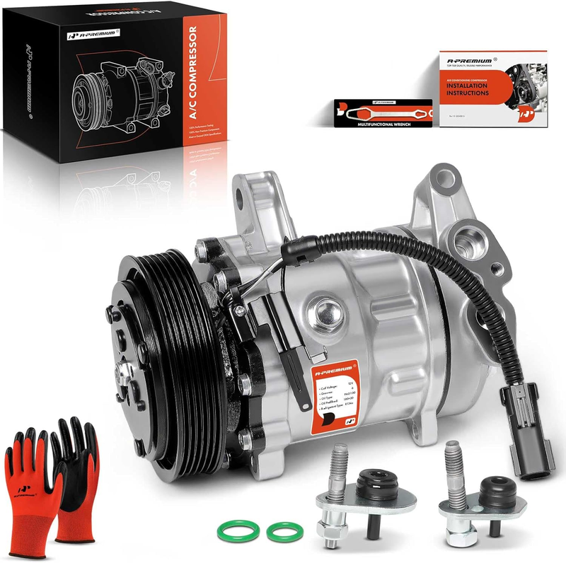 Air Conditioner AC Compressor Clutch for Jeep Liberty 3.7L 2002-2005 SUV