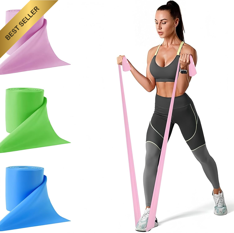 Resistance Bands Set - Exercise Bands for Booty, Legs Glutes Workout, Stretching