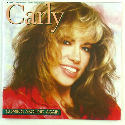 Ω♬　Carly Simon／Coming Around Again　Ω洗浄LP Carly Simon – Coming Around Again – Vinyl (LP, Album), 1987