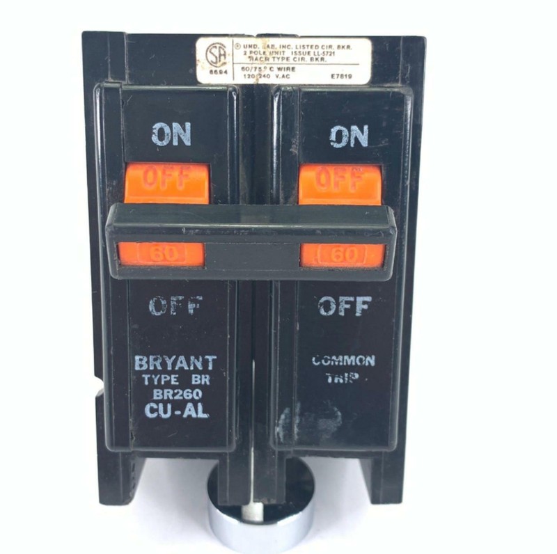 Bryant Circuit Breakers Surplus Industrial Equipment