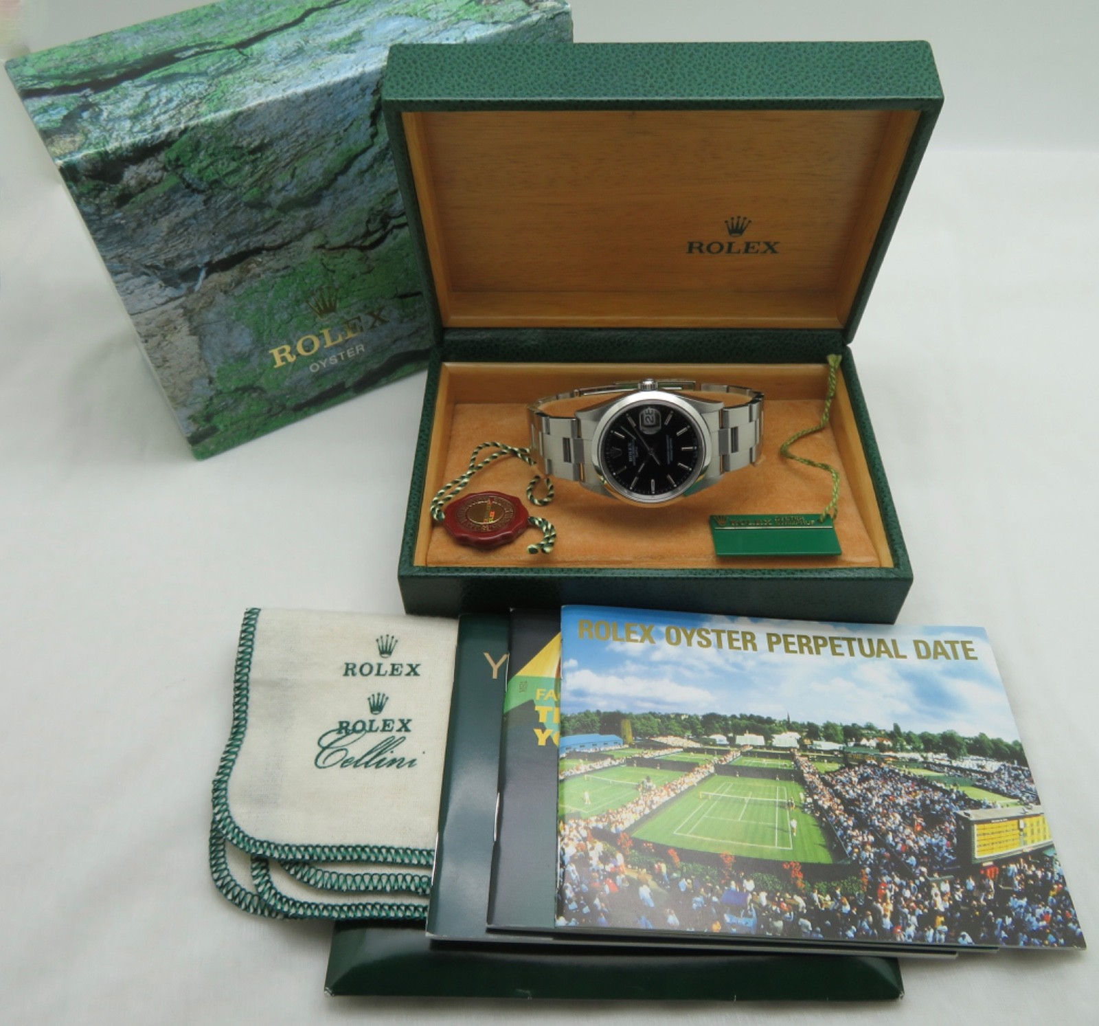 2002 Rolex Date Automatic Chronometer Wristwatch Reference