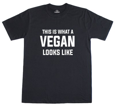 This Is What A Vegan Looks Like Loose Fit Funny Mens Regular Fit T Shirt