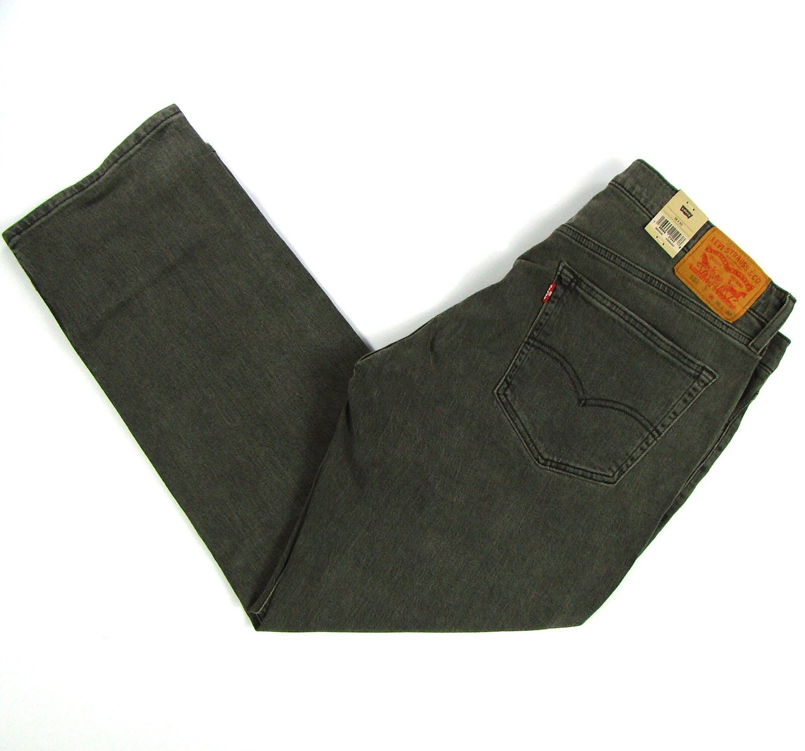 

Levis 559 Jeans Mens GRAY 36 x 30 Relaxed Fit Straight Leg Stretch, Серый, Levi's 559